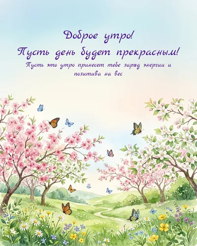 Доброе утро! Пусть день будет прекрасным! — morning spring 11